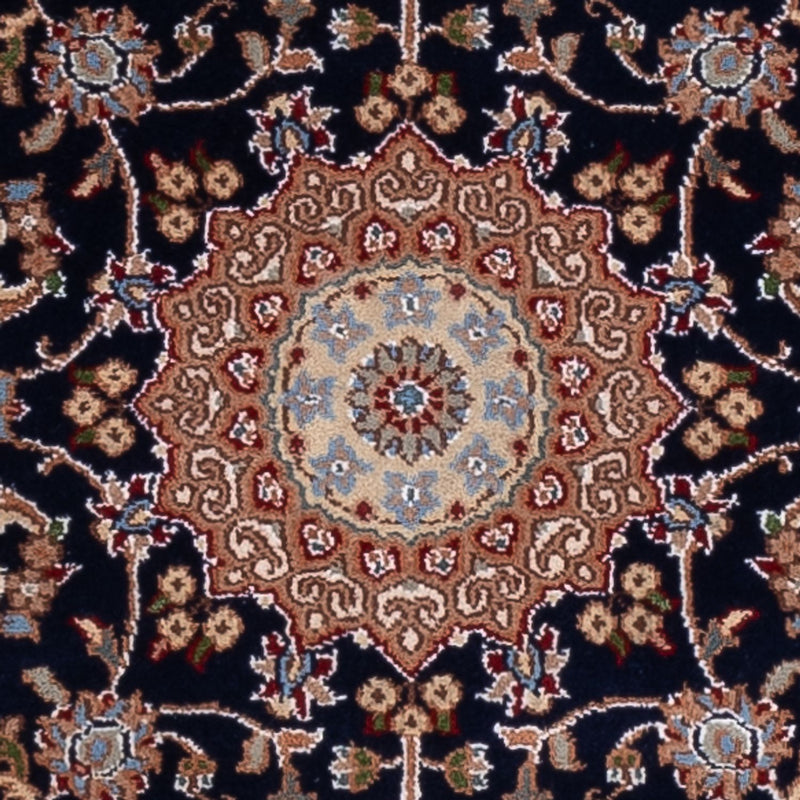 Runner Oriental Rug - Nain - Indus - 253 x 81 cm - dark blue