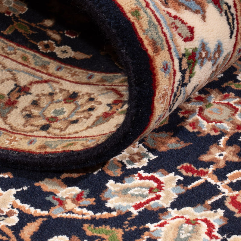 Runner Oriental Rug - Nain - Indus - 253 x 81 cm - dark blue