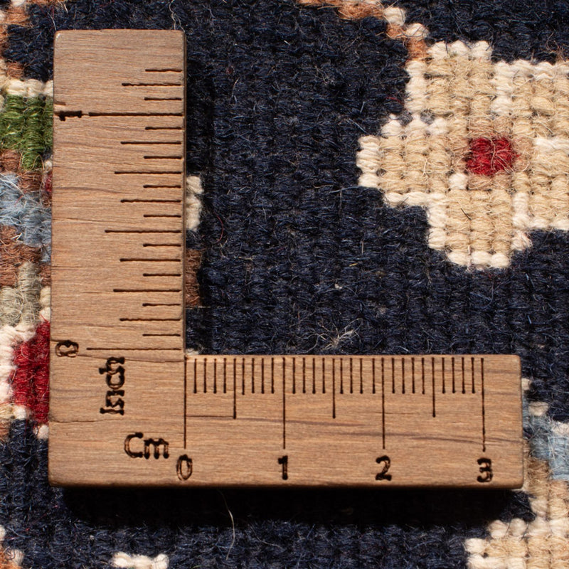 Runner Oriental Rug - Nain - Indus - 253 x 81 cm - dark blue