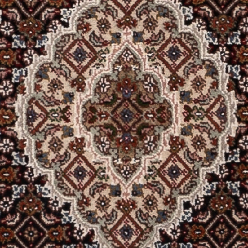 Runner Oriental Rug - Tabriz - 204 x 80 cm - dark beige