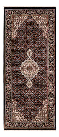 Runner Oriental Rug - Tabriz - 202 x 85 cm - dark beige