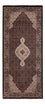 Runner Oriental Rug - Tabriz - 202 x 85 cm - dark beige