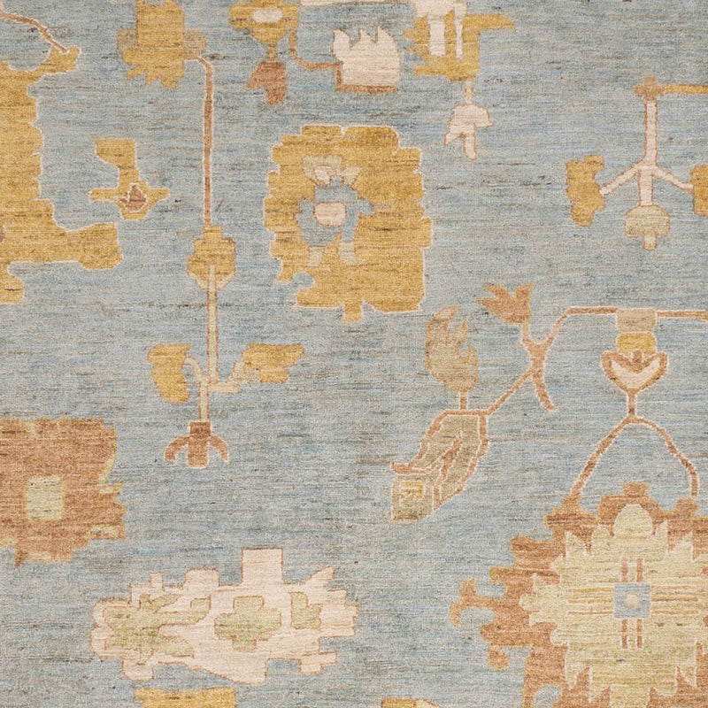 Ziegler Rug - Usak - 306 x 245 cm - turquoise