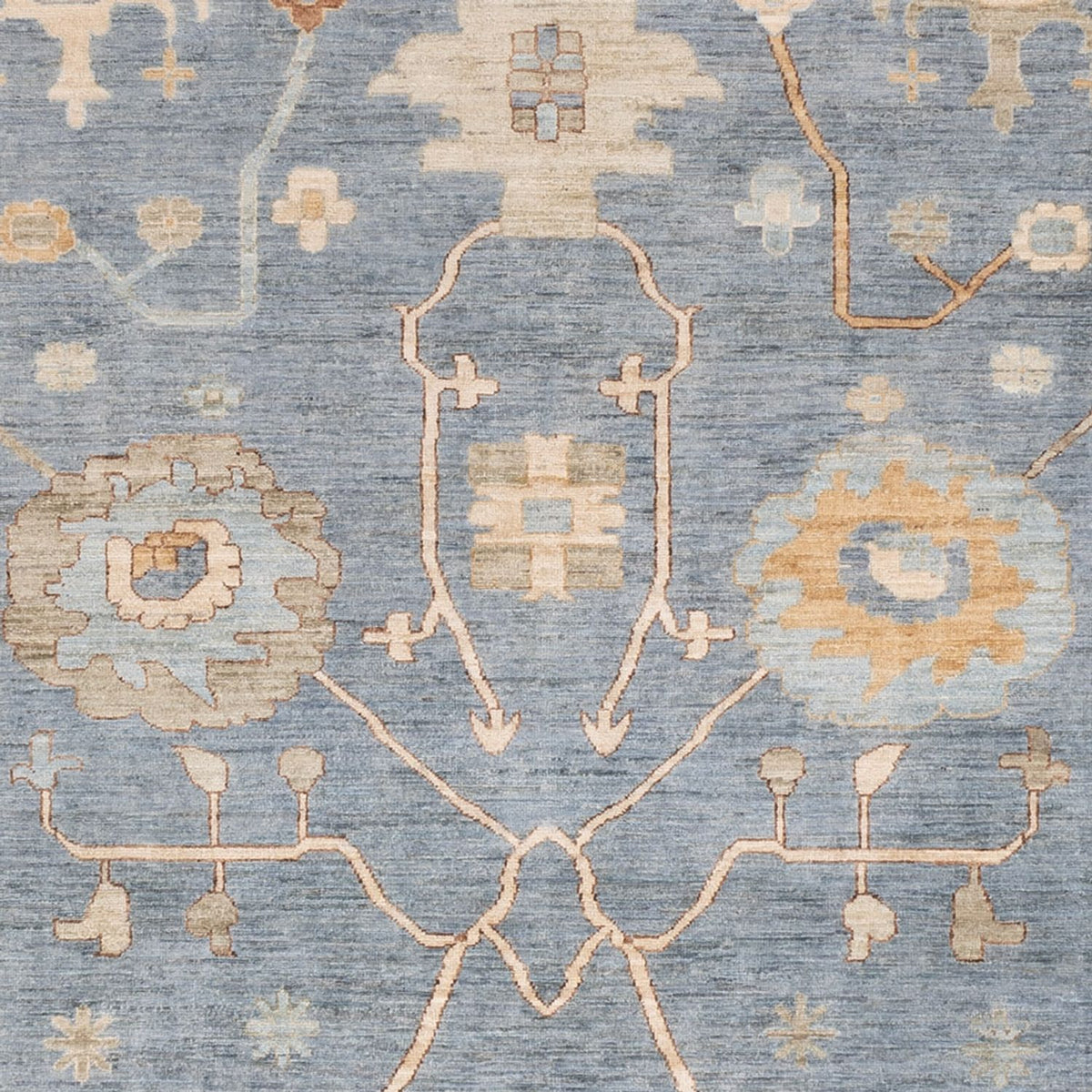 Ziegler Rug - Usak - 347 x 241 cm - turquoise