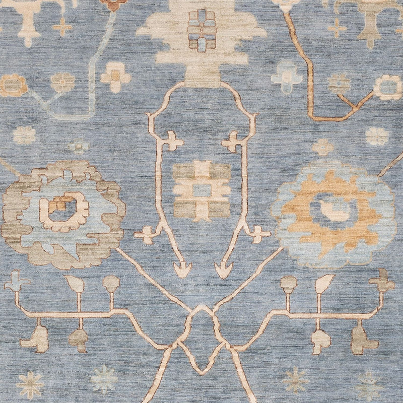 Ziegler Rug - Usak - 347 x 241 cm - turquoise