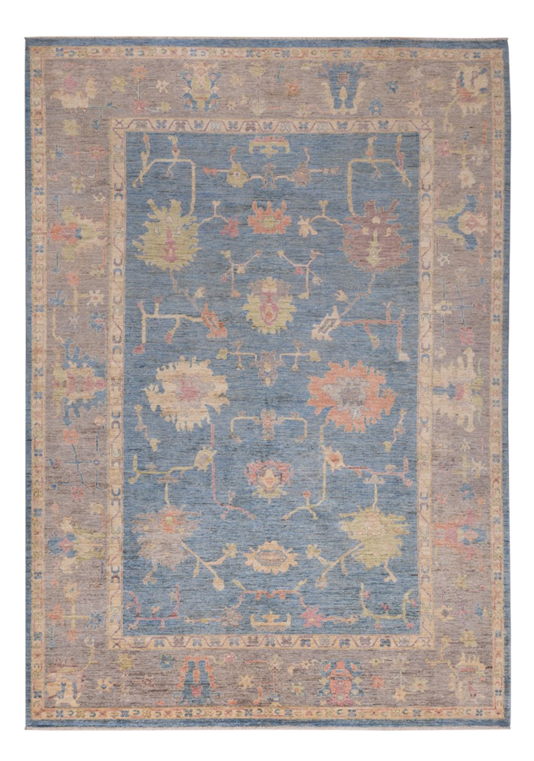 Ziegler Rug - Usak - 352 x 247 cm - blue