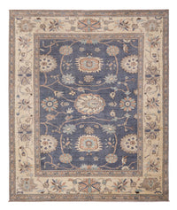 Ziegler Rug - Usak - 298 x 249 cm - sea blue