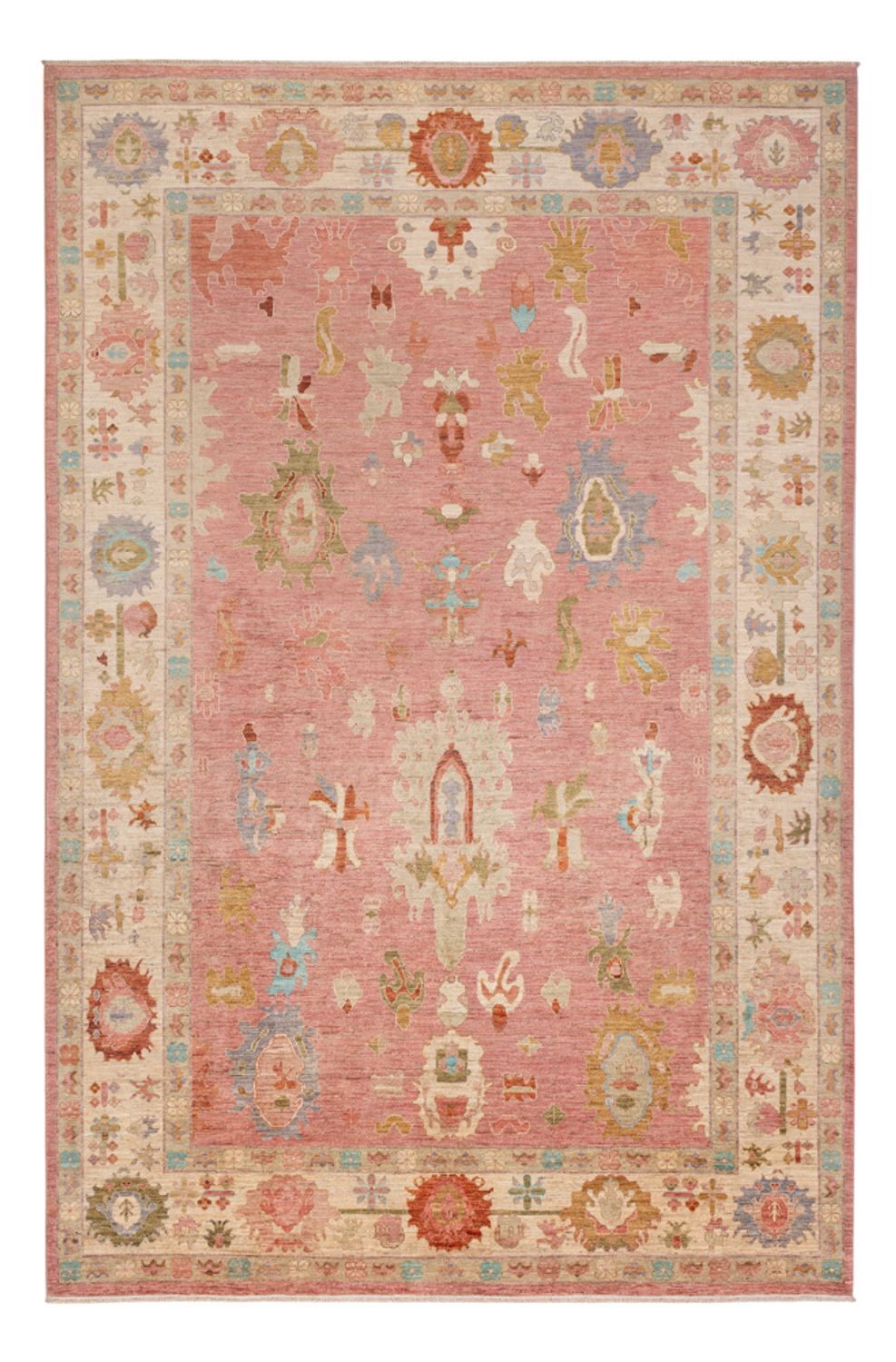 Ziegler Rug - Usak - 359 x 237 cm - light red