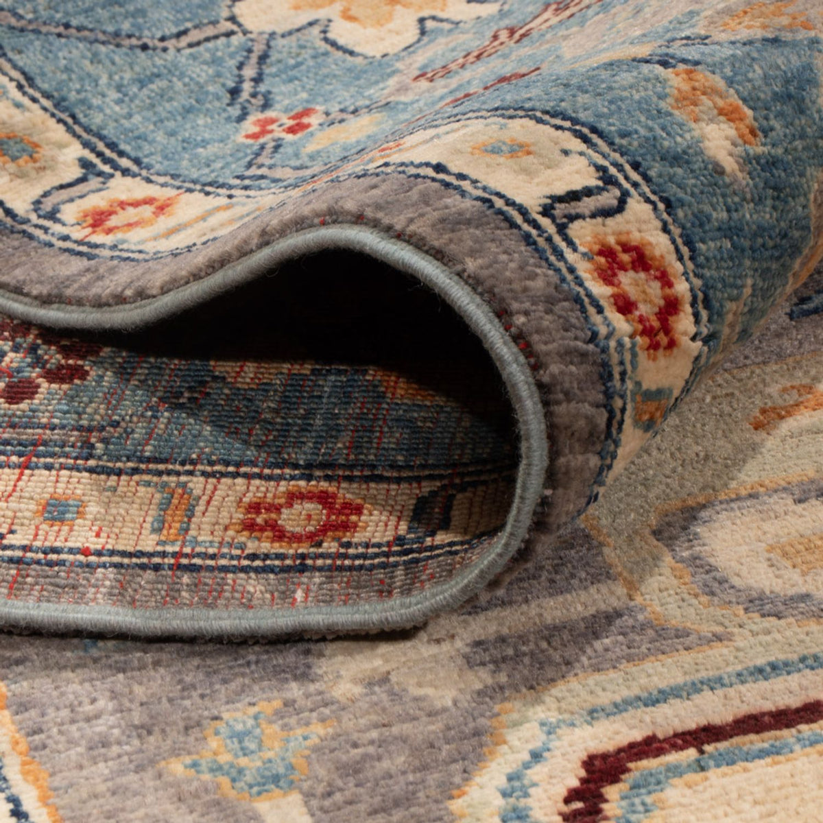 Ziegler Rug - Usak - 341 x 251 cm - dark blue