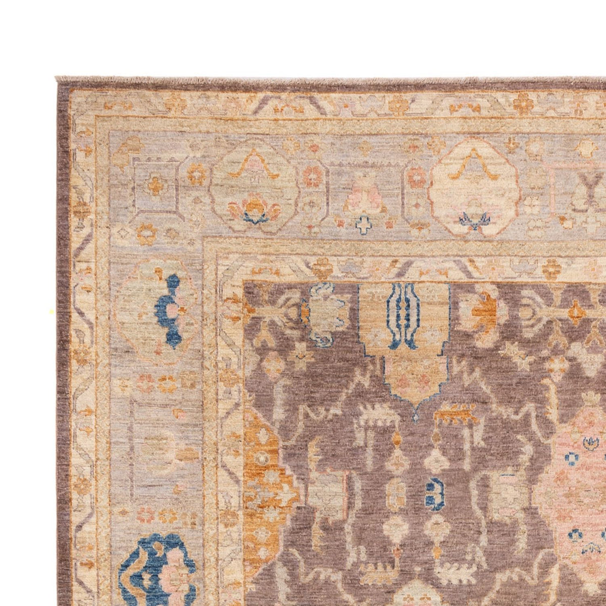 Ziegler Rug - Usak - 353 x 244 cm - dark beige