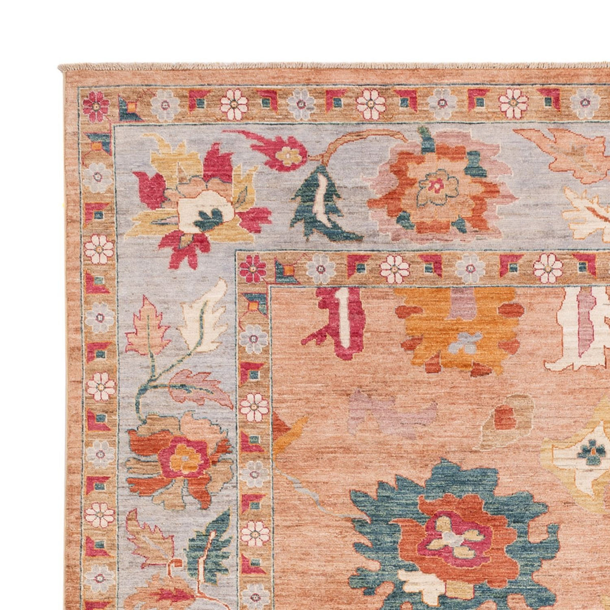 Ziegler Rug - Usak - 299 x 246 cm - multicolored