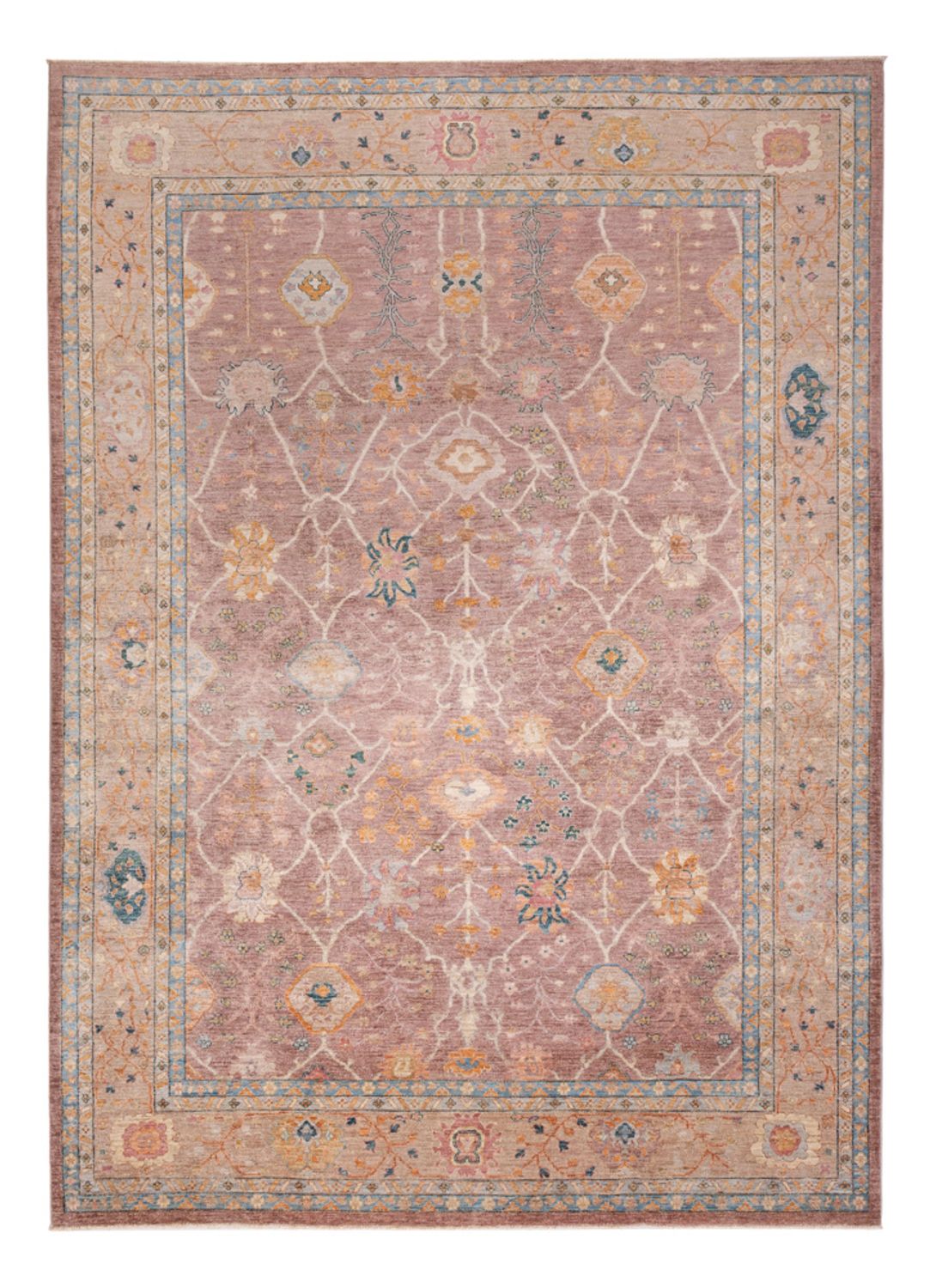 Ziegler Rug - Usak - 347 x 243 cm - purple