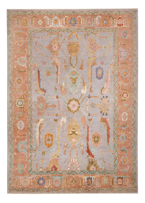 Ziegler Rug - Usak - 346 x 243 cm - light blue