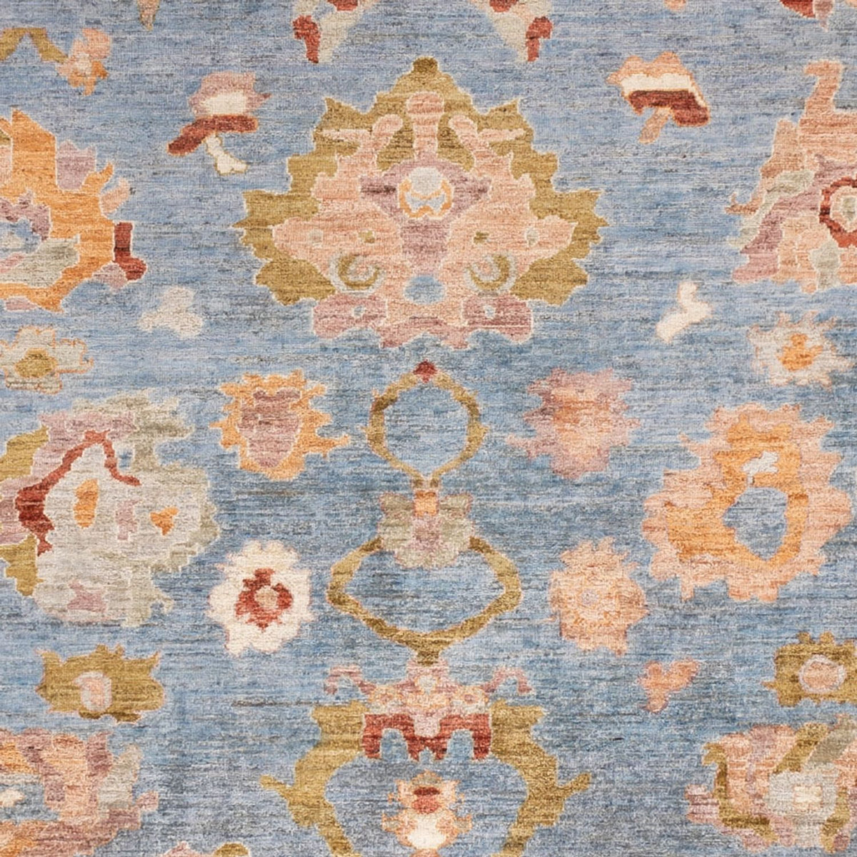 Ziegler Rug - Usak - 332 x 242 cm - blue