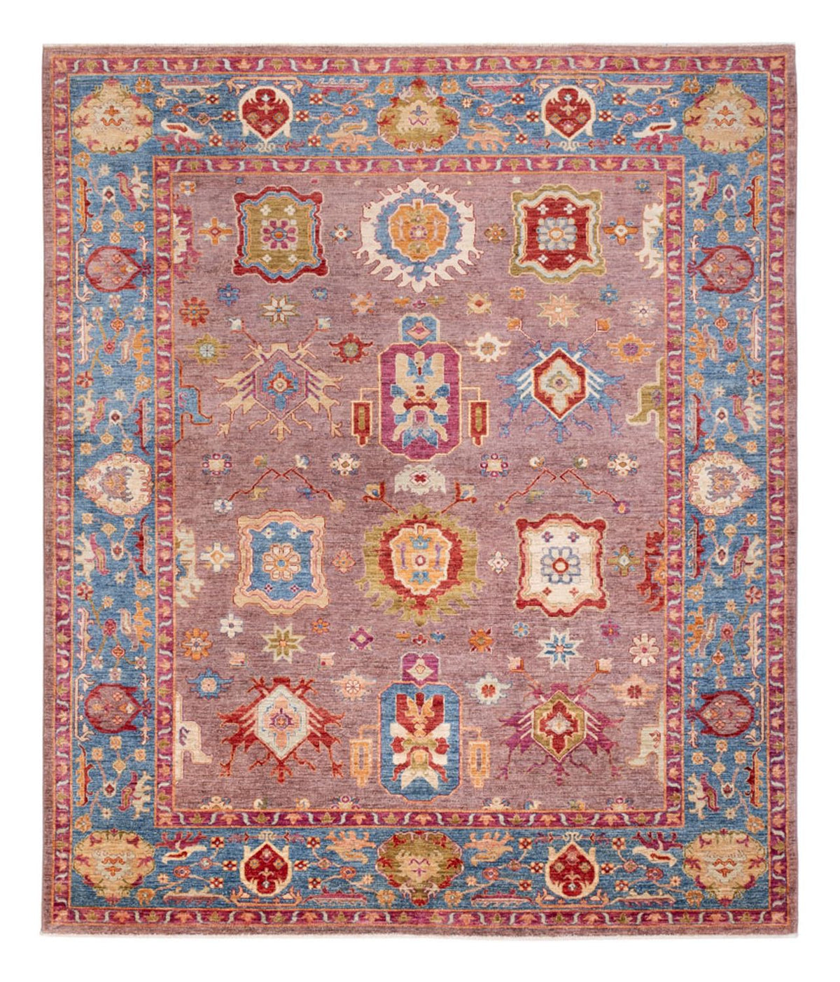 Ziegler Rug - Usak - 291 x 244 cm - multicolored