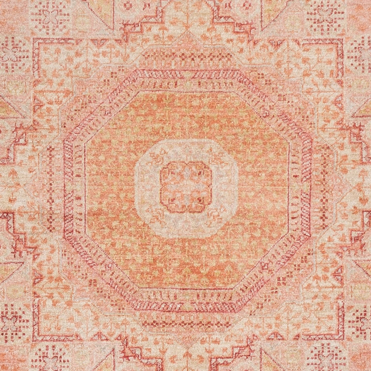 Ziegler Rug - Ariana square  - 207 x 198 cm - light red