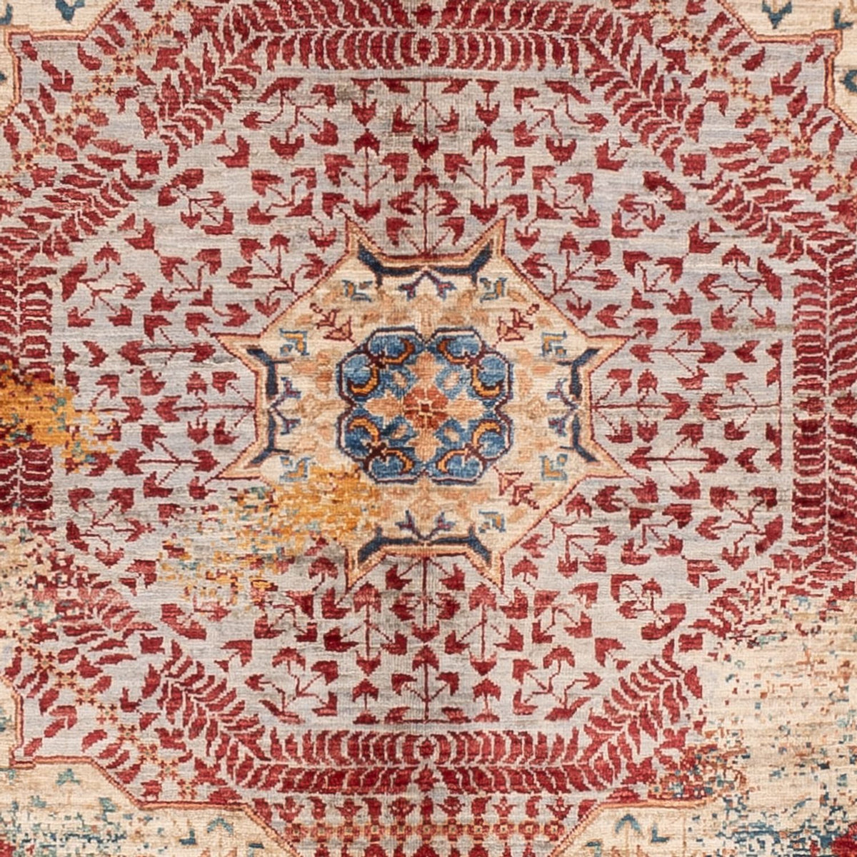 Designer Rug - 198 x 155 cm - multicolored