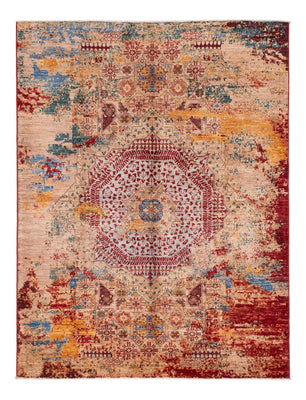 Designer Rug - 201 x 152 cm - multicolored