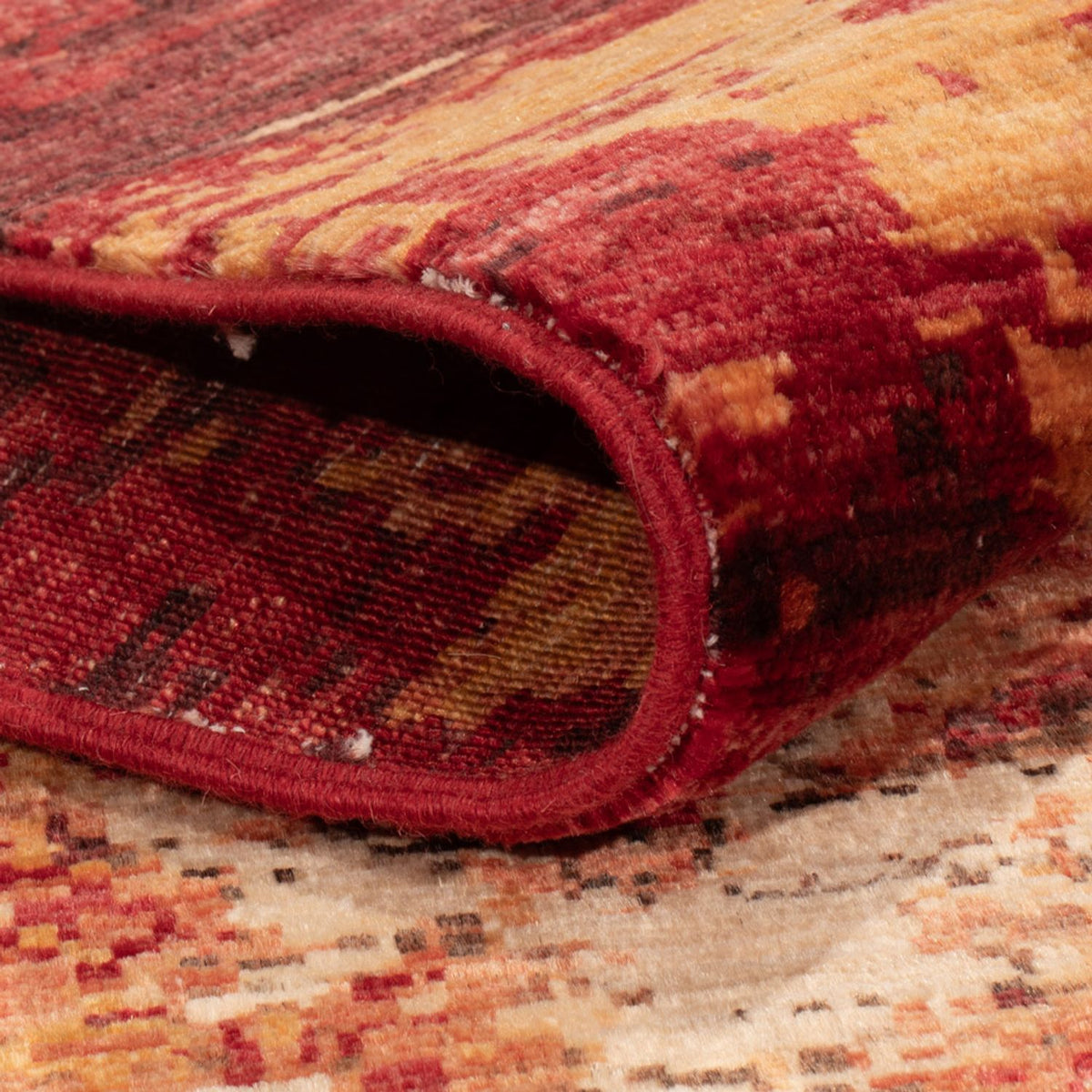 Designer Rug - 195 x 156 cm - multicolored