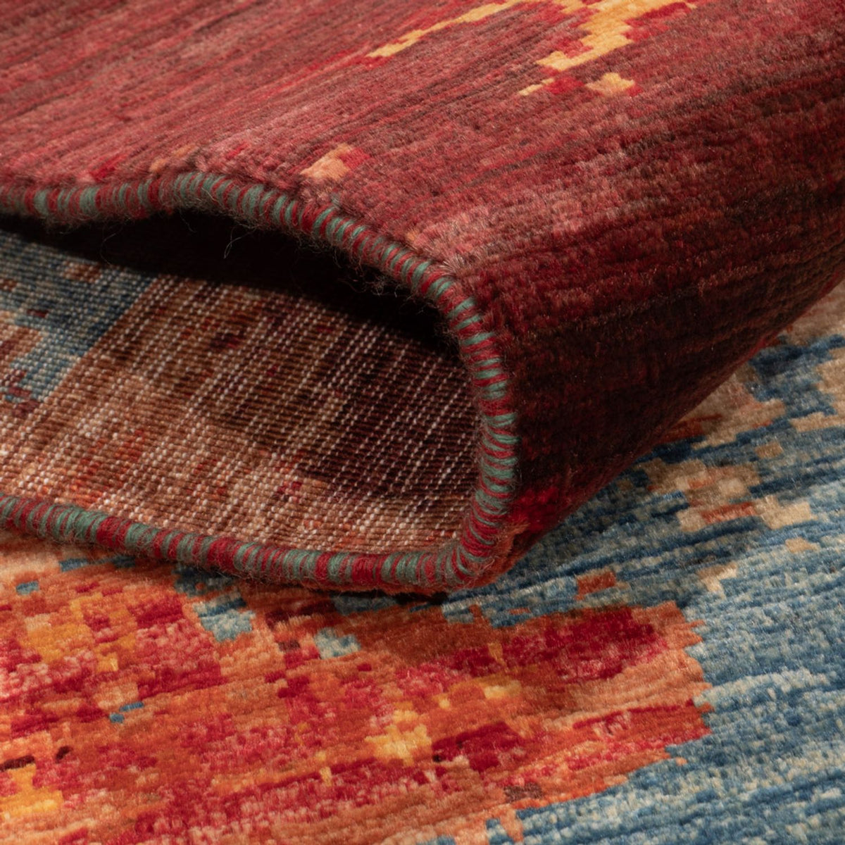 Designer Rug - 198 x 153 cm - multicolored