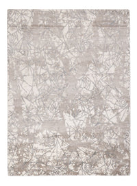 Designer Rug - 203 x 152 cm - silver