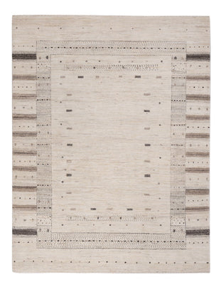 Gabbeh Rug - Loribaft Indus - 207 x 156 cm - silver