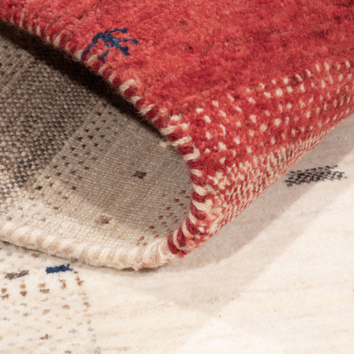 Gabbeh Rug - Loribaft Indus - 207 x 153 cm - multicolored