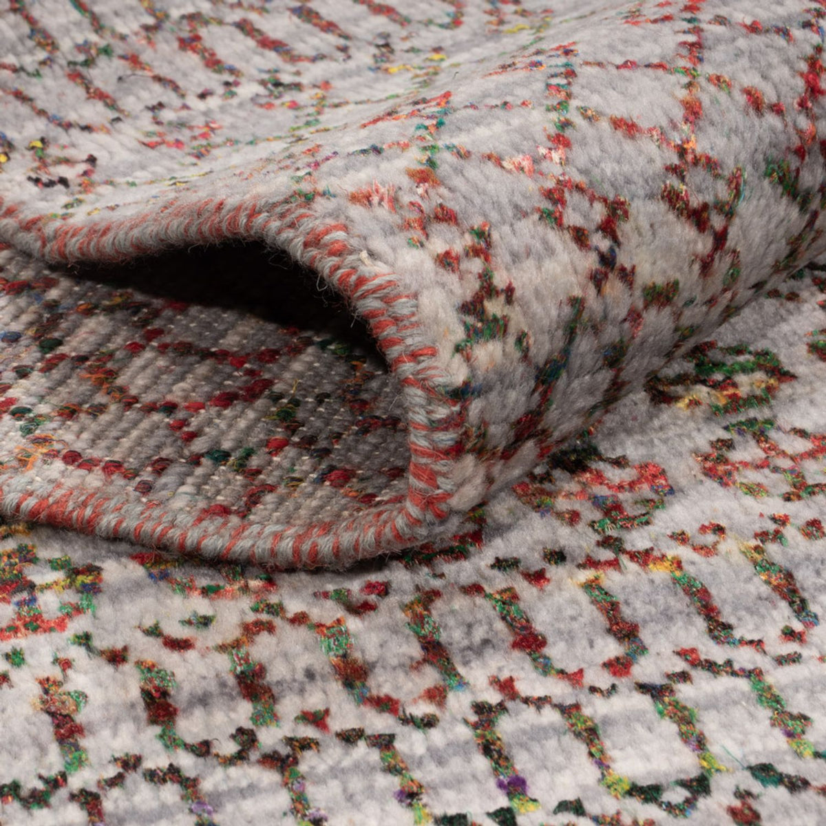 Designer Rug - 195 x 150 cm - dark blue