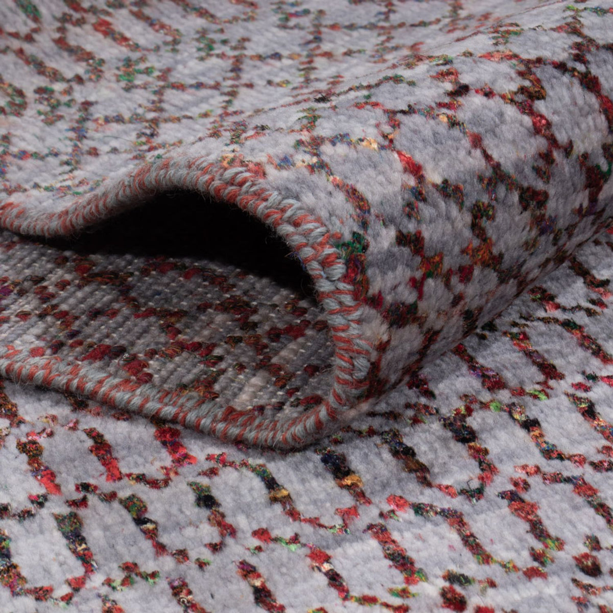 Designer Rug - 199 x 150 cm - dark blue