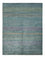 Designer Rug - 196 x 152 cm - dark green