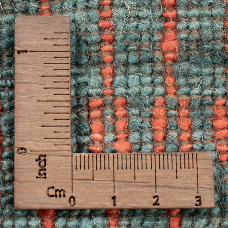 Designer Rug - 195 x 154 cm - dark green