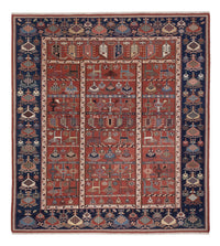 Kelim Rug - Oriental - Soumak square  - 205 x 192 cm - rust