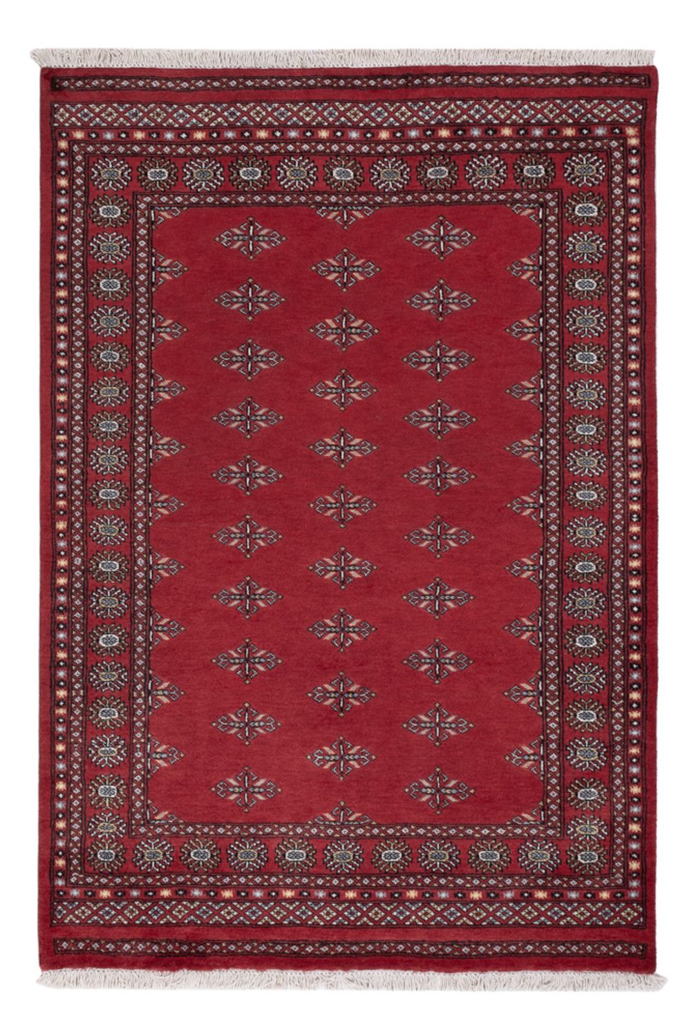 Pakistani Rug - 203 x 137 cm - red
