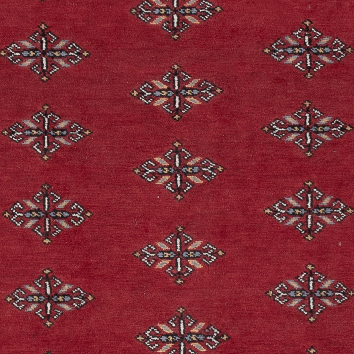 Pakistani Rug - 208 x 140 cm - red