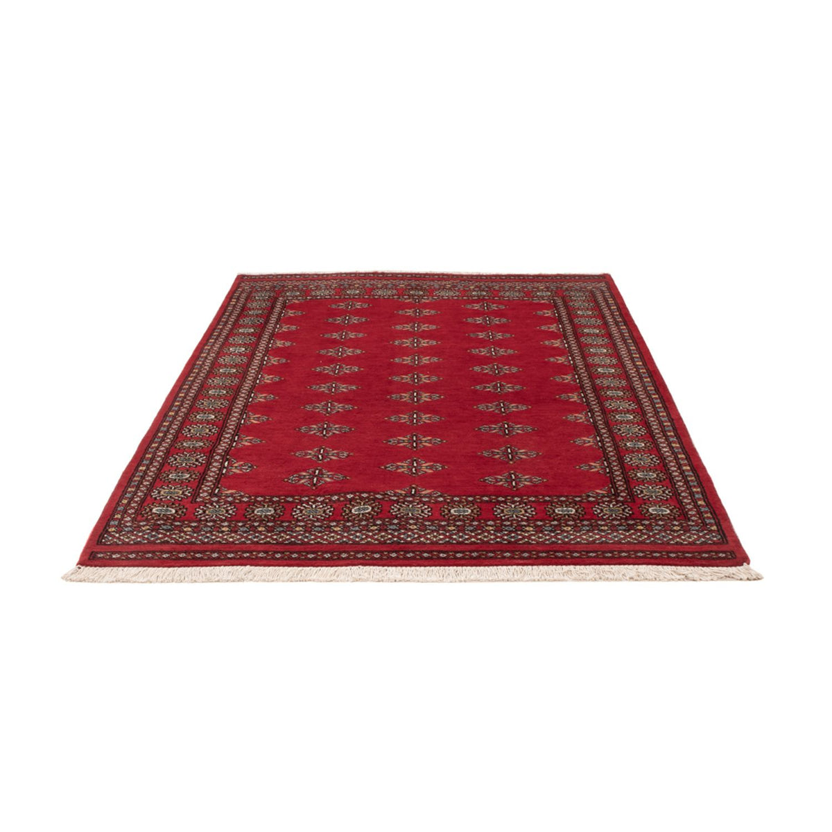 Pakistani Rug - 208 x 140 cm - red