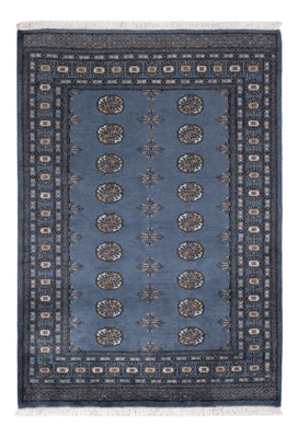 Pakistani Rug - 198 x 140 cm - blue