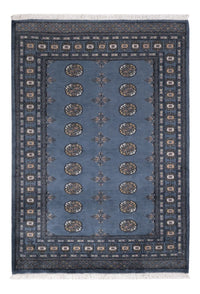 Pakistani Rug - 198 x 140 cm - blue