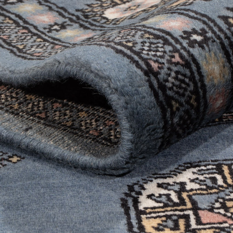 Pakistani Rug - 198 x 140 cm - blue