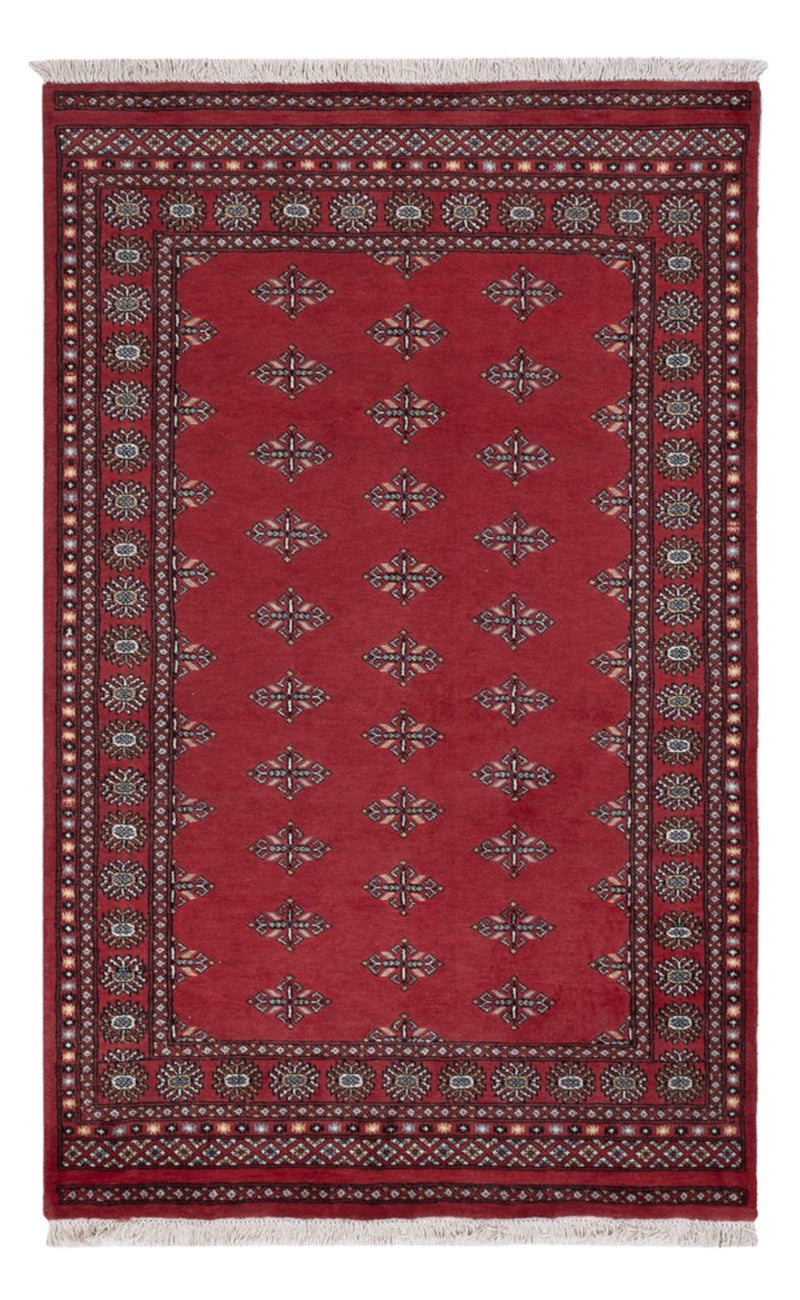 Pakistani Rug - 215 x 137 cm - red