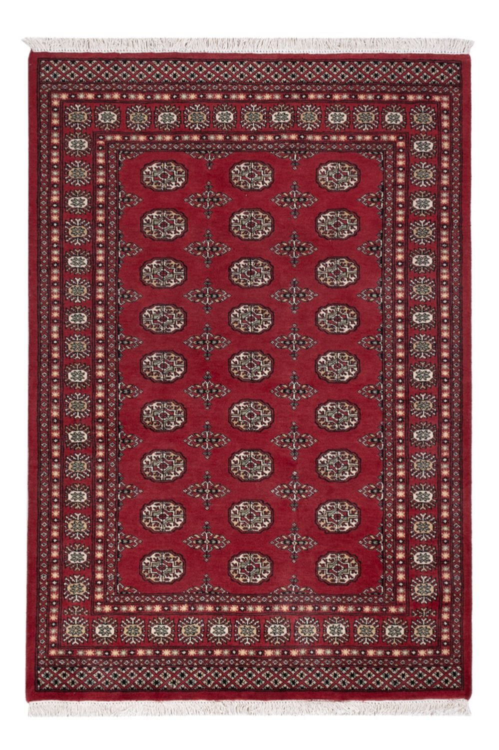 Pakistani Rug - 204 x 139 cm - red