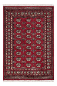 Pakistani Rug - 204 x 139 cm - red