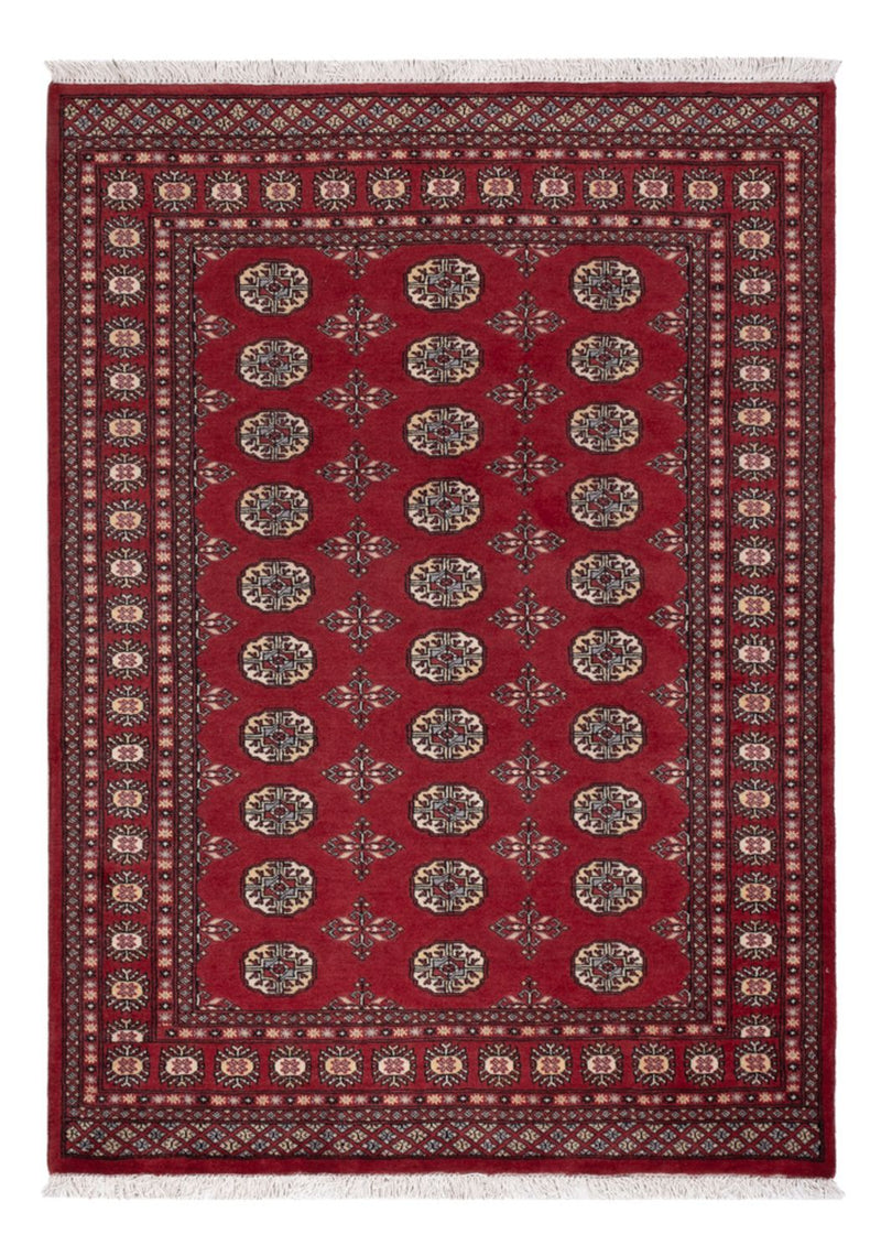 Pakistani Rug - 197 x 139 cm - red
