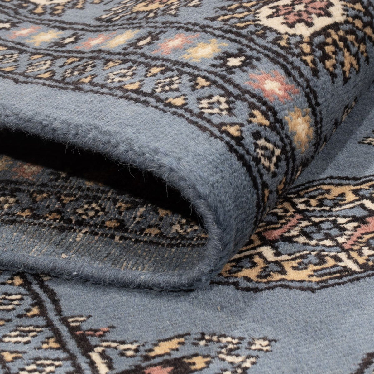 Pakistani Rug - 194 x 141 cm - blue