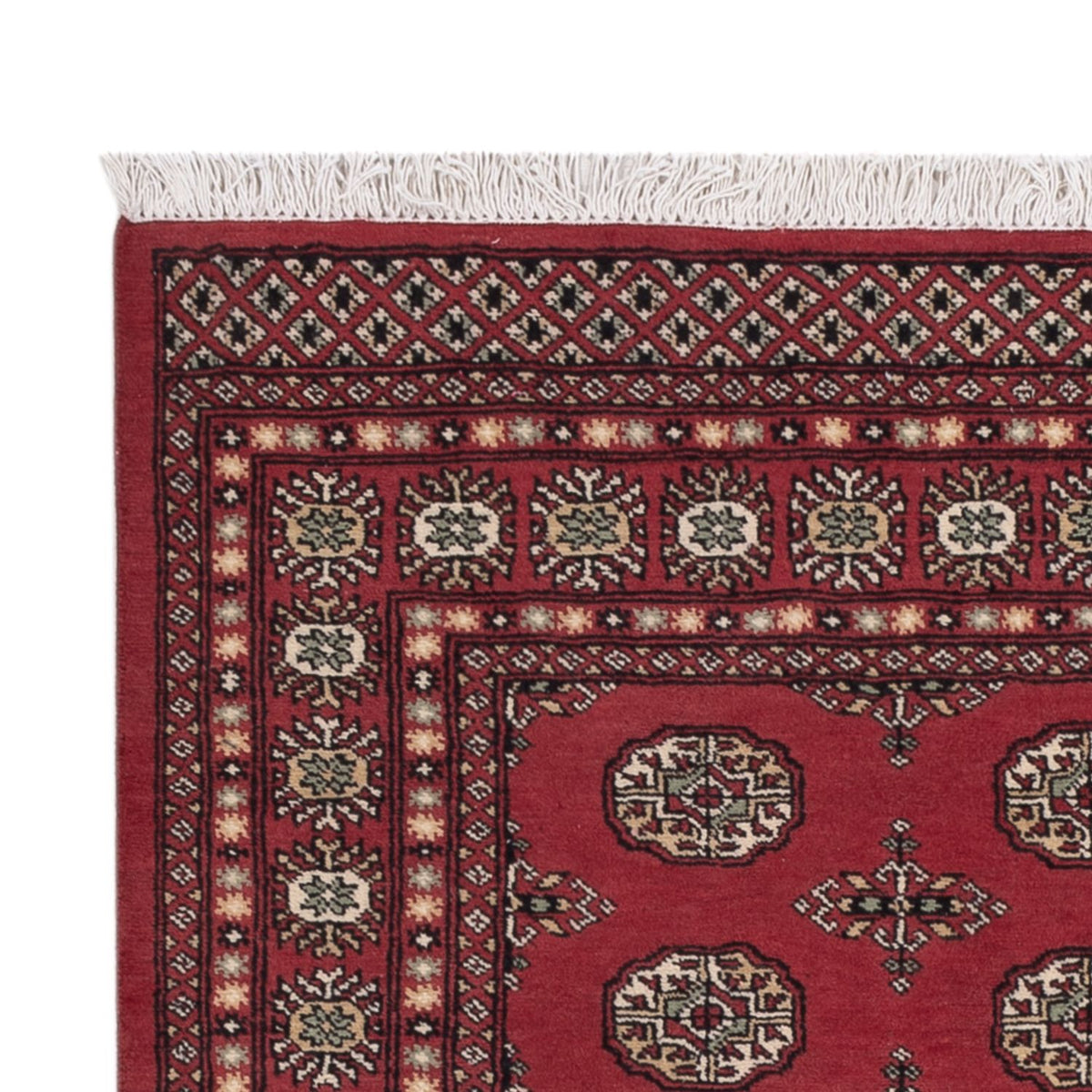Pakistani Rug - 210 x 139 cm - red
