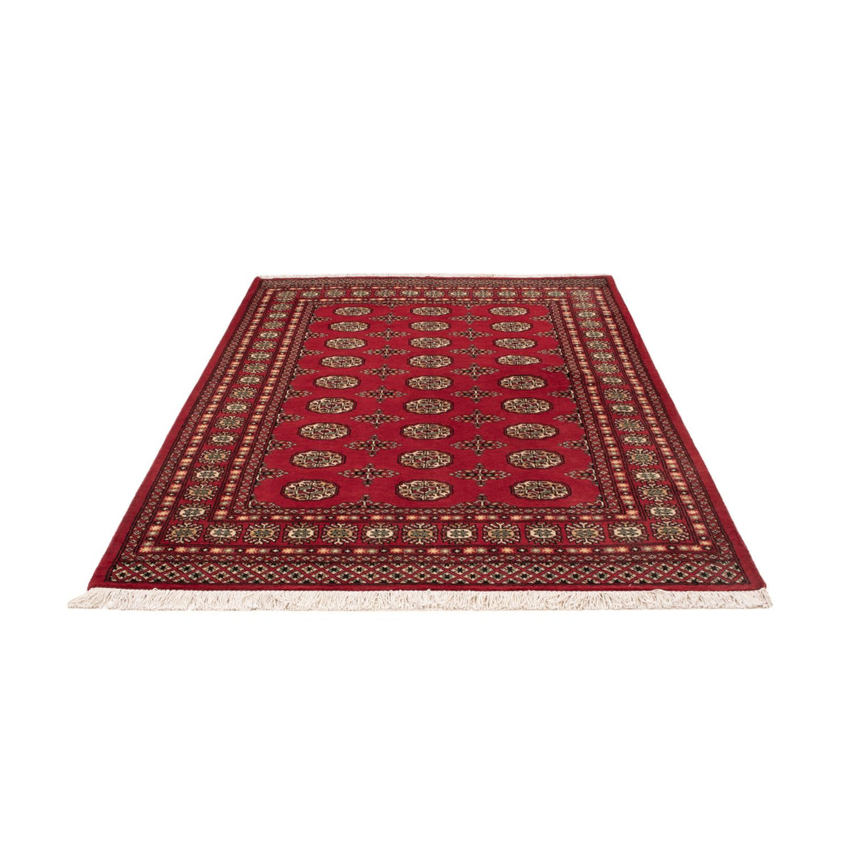 Pakistani Rug - 210 x 139 cm - red