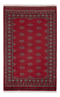 Pakistani Rug - 218 x 140 cm - red