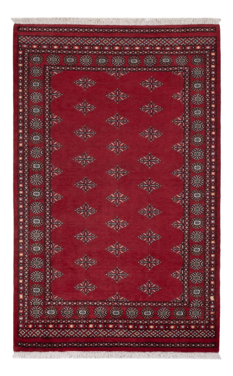 Pakistani Rug - 218 x 140 cm - red