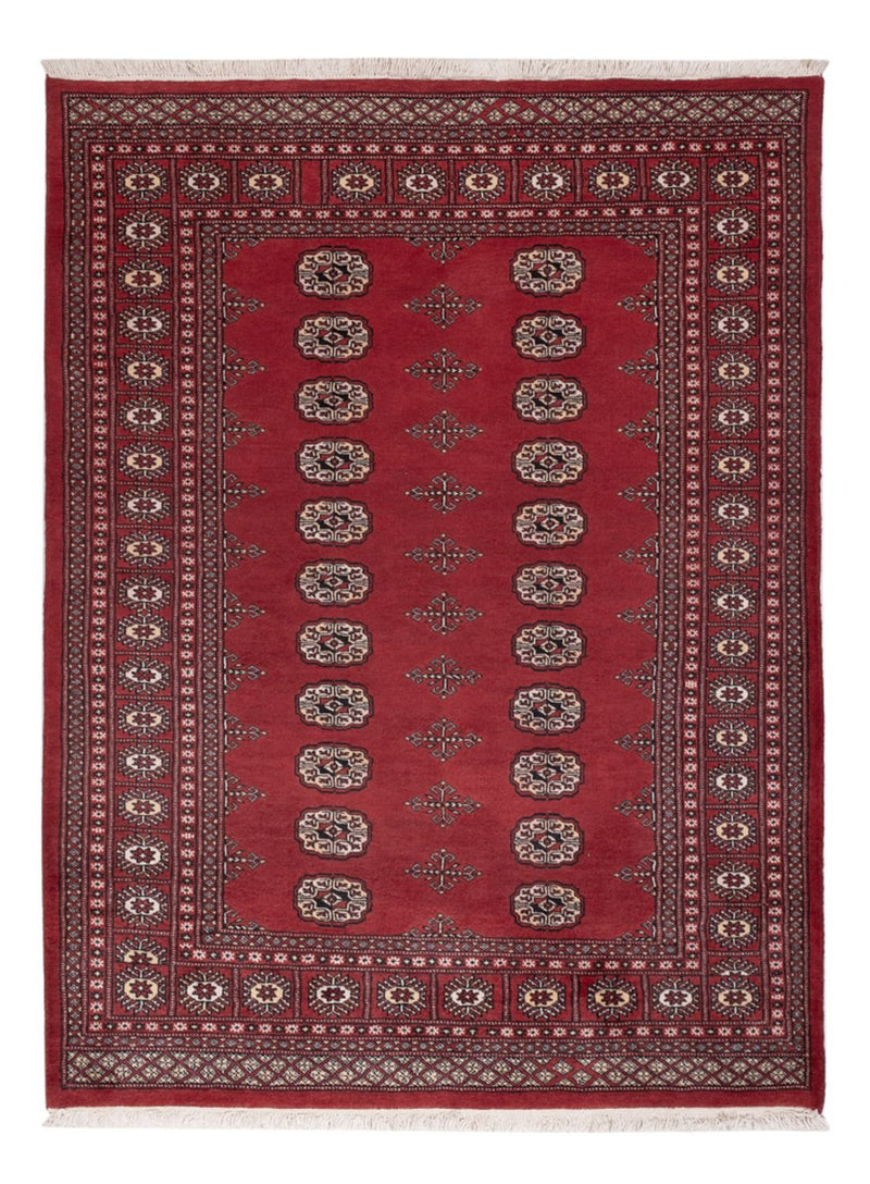 Pakistani Rug - 185 x 138 cm - red