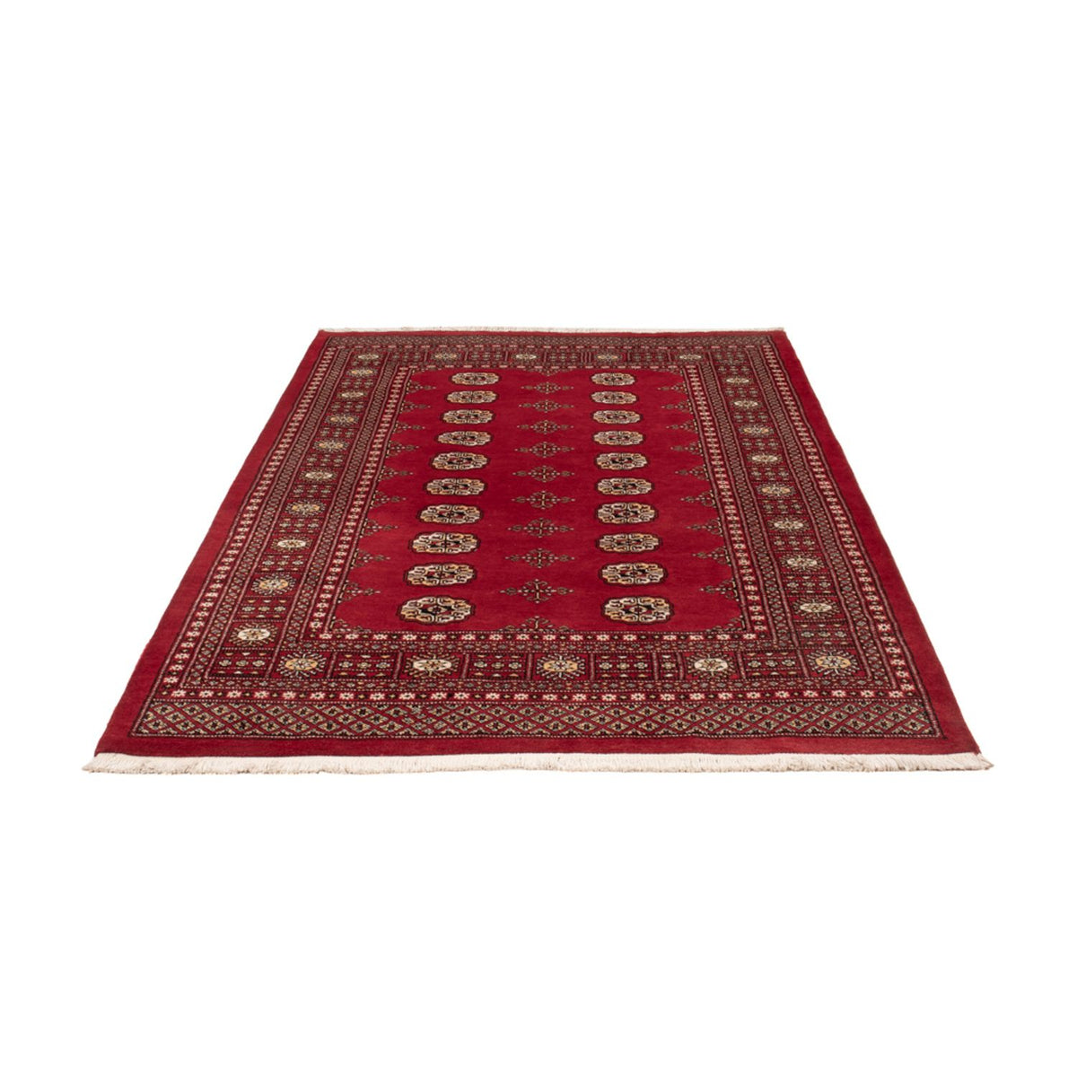 Pakistani Rug - 216 x 139 cm - red