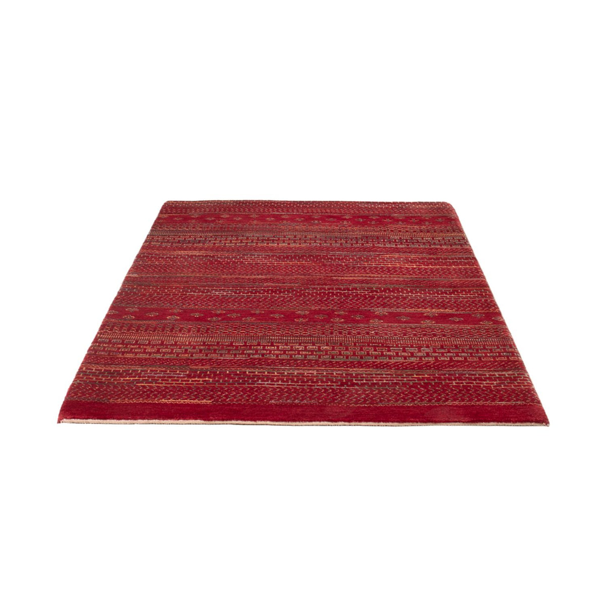 Gabbeh Rug - Loribaft Indus - 192 x 122 cm - red